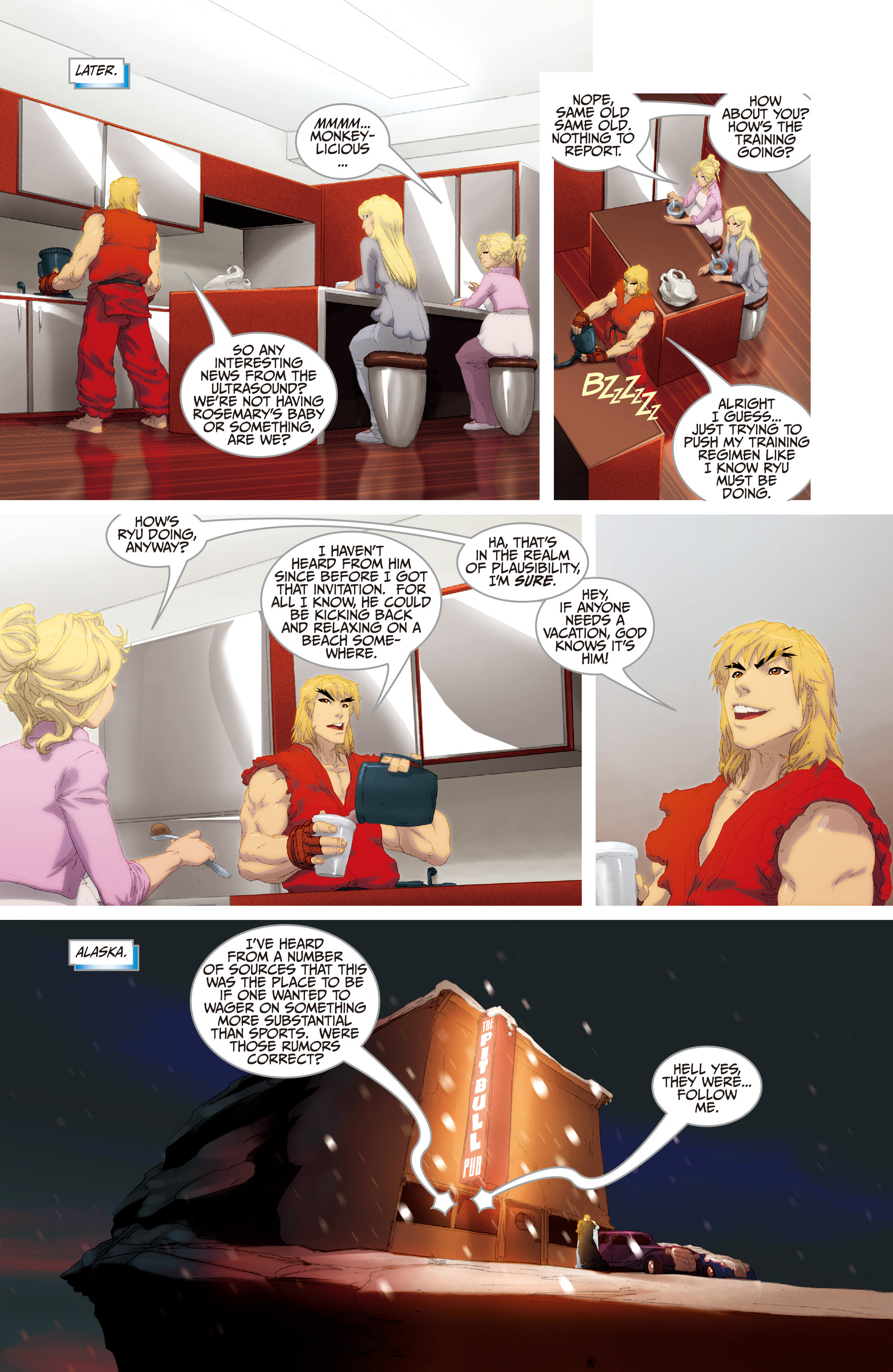 Read online Street Fighter II Turbo comic -  Issue #1 - 17