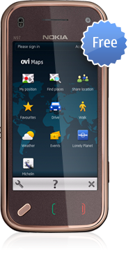 OVI Navigation on your Nokia. For free