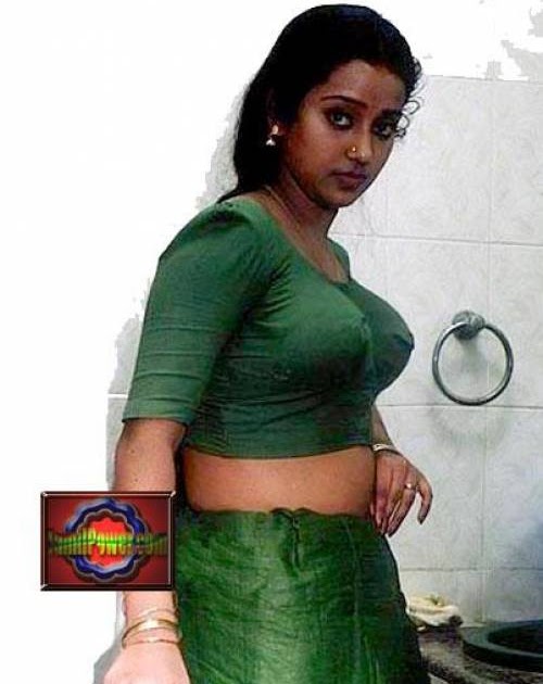 Very Sexy Mallu Aunty Showing Hot Navel And Spicy Blouse 