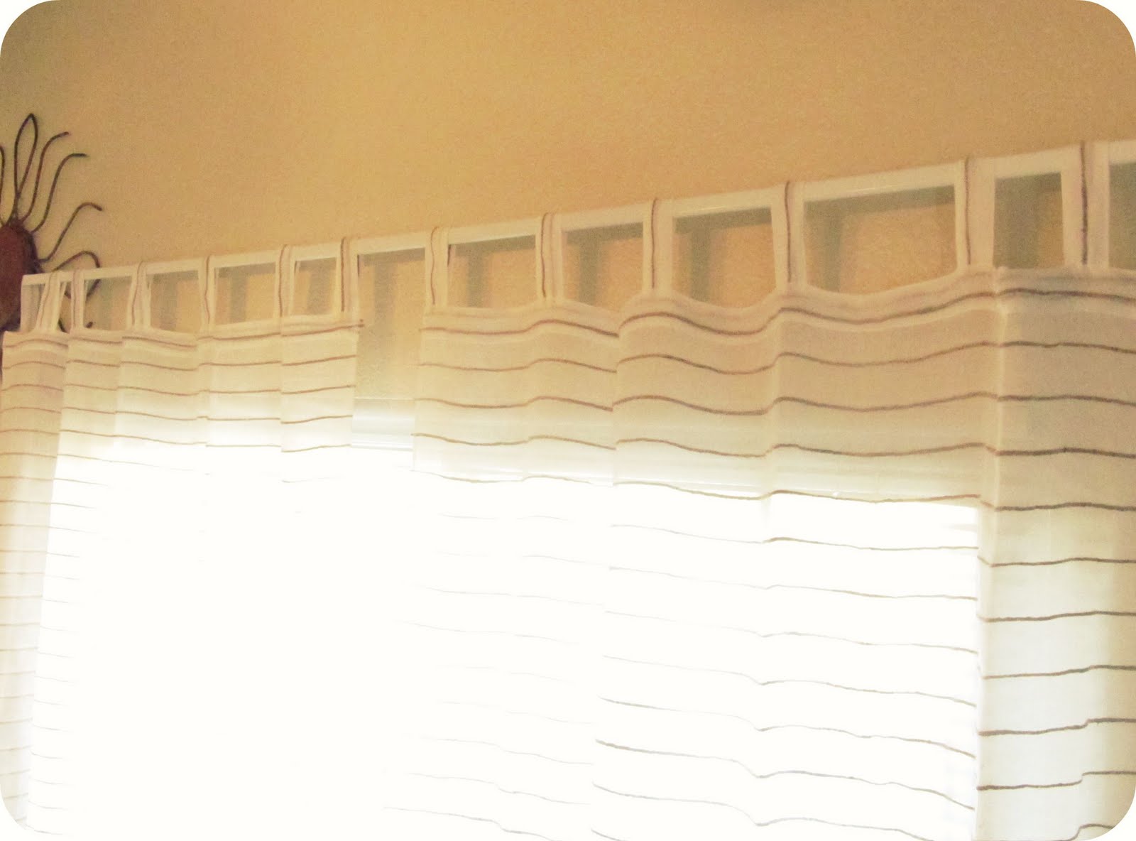 Twine Wrapped Curtain rod