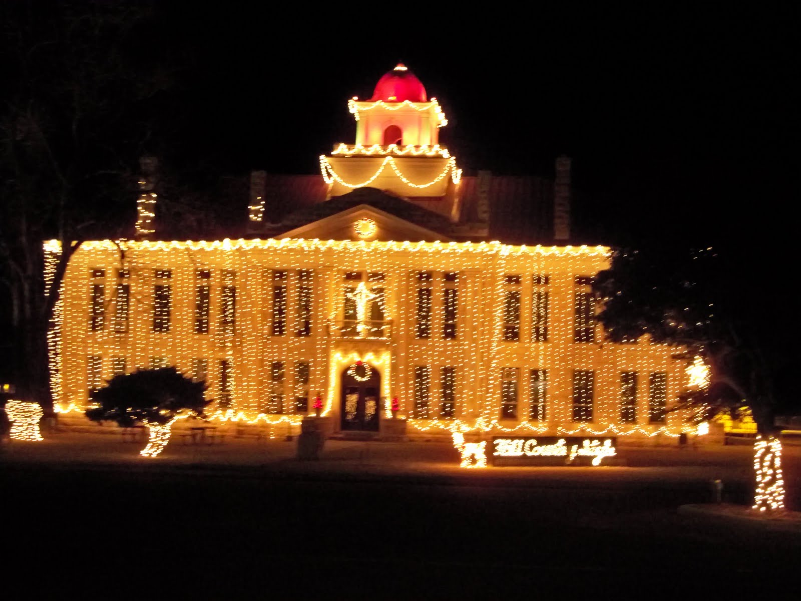 Backroads with Barb and Bill 1 Million Lights in Johnson City, TX 120710
