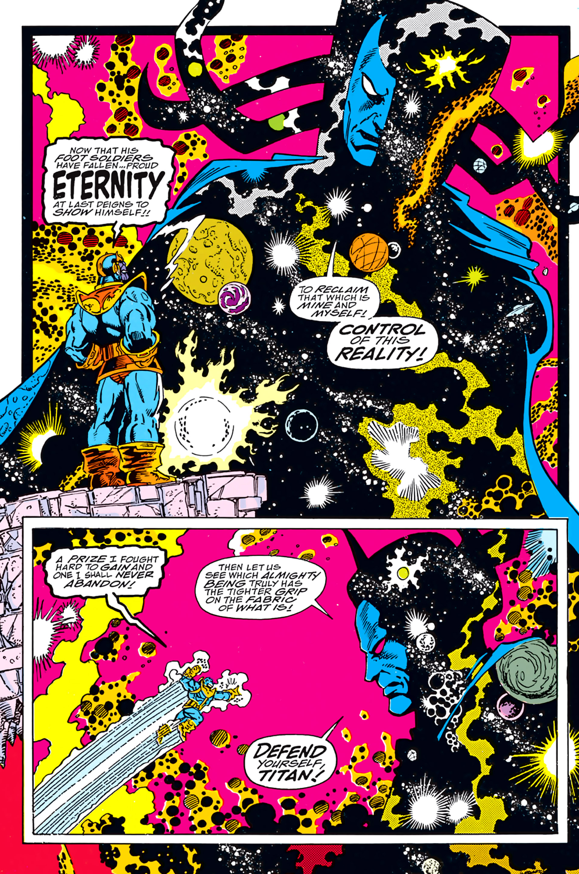 Read online Infinity Gauntlet (1991) comic -  Issue #5 - 22