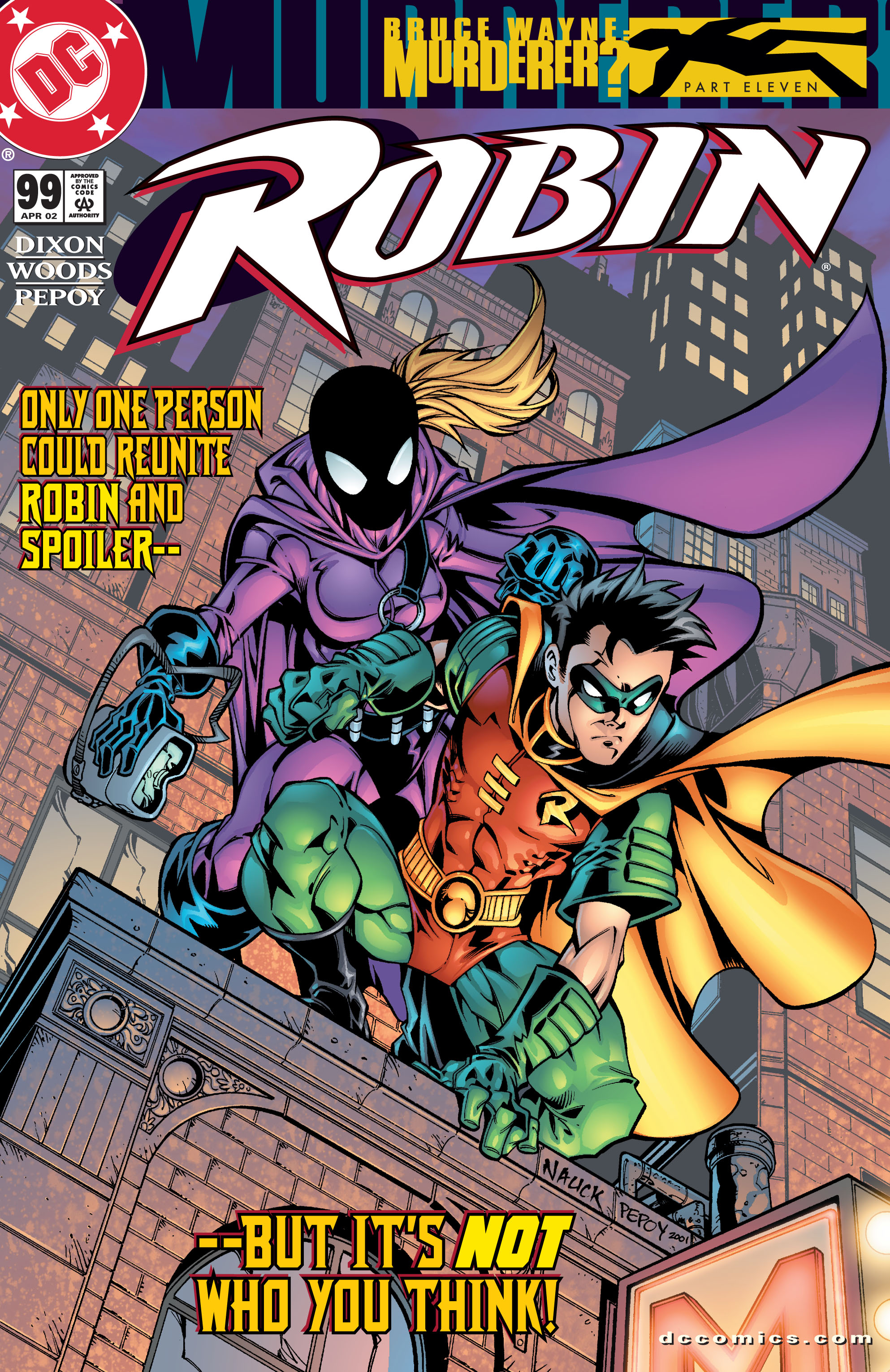 Read online Robin (1993) comic -  Issue #99 - 1