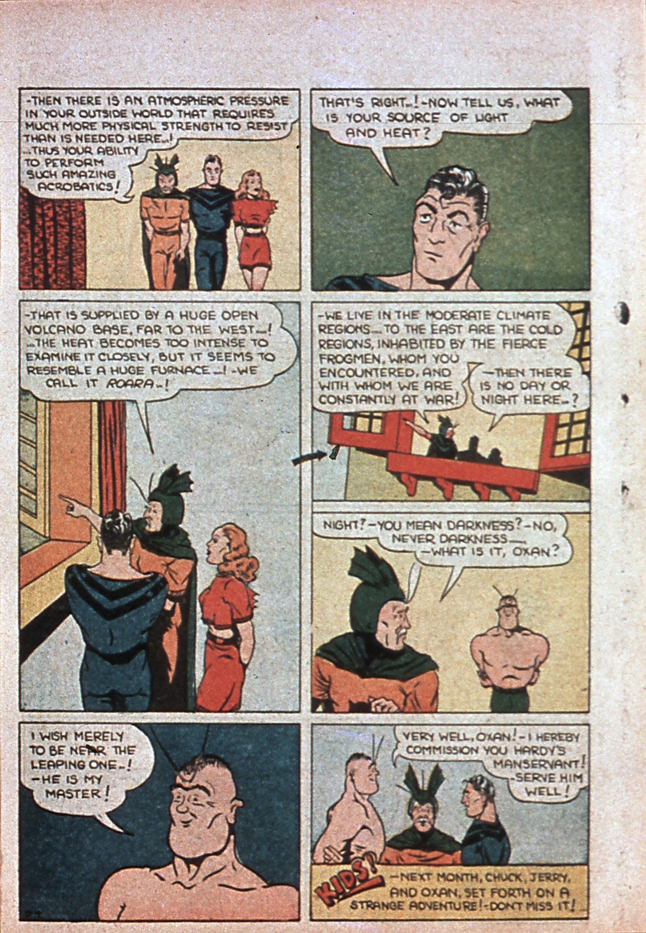 Read online Amazing Man Comics comic -  Issue #7 - 52