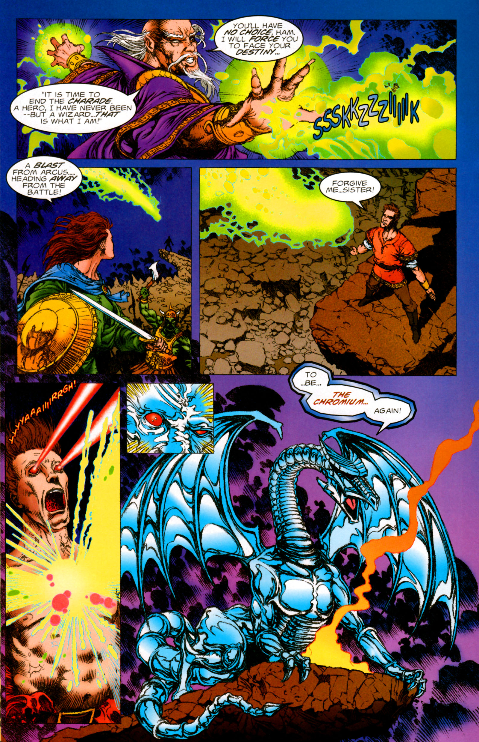 Read online Elder Dragons: A Magic The Gathering Legend comic -  Issue #2 - 16