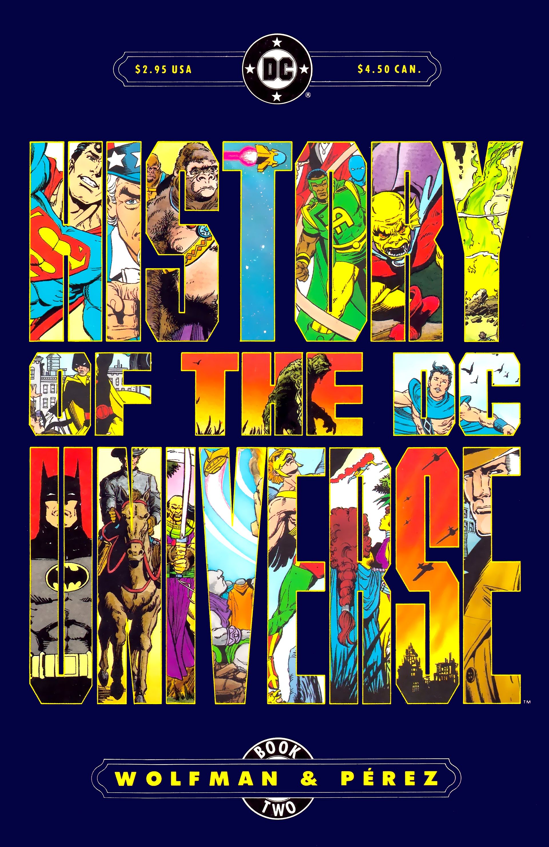 Read online History of the DC Universe comic -  Issue #2 - 1