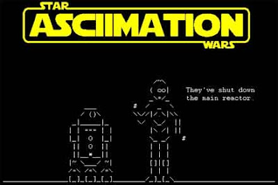 starwars, asciimation