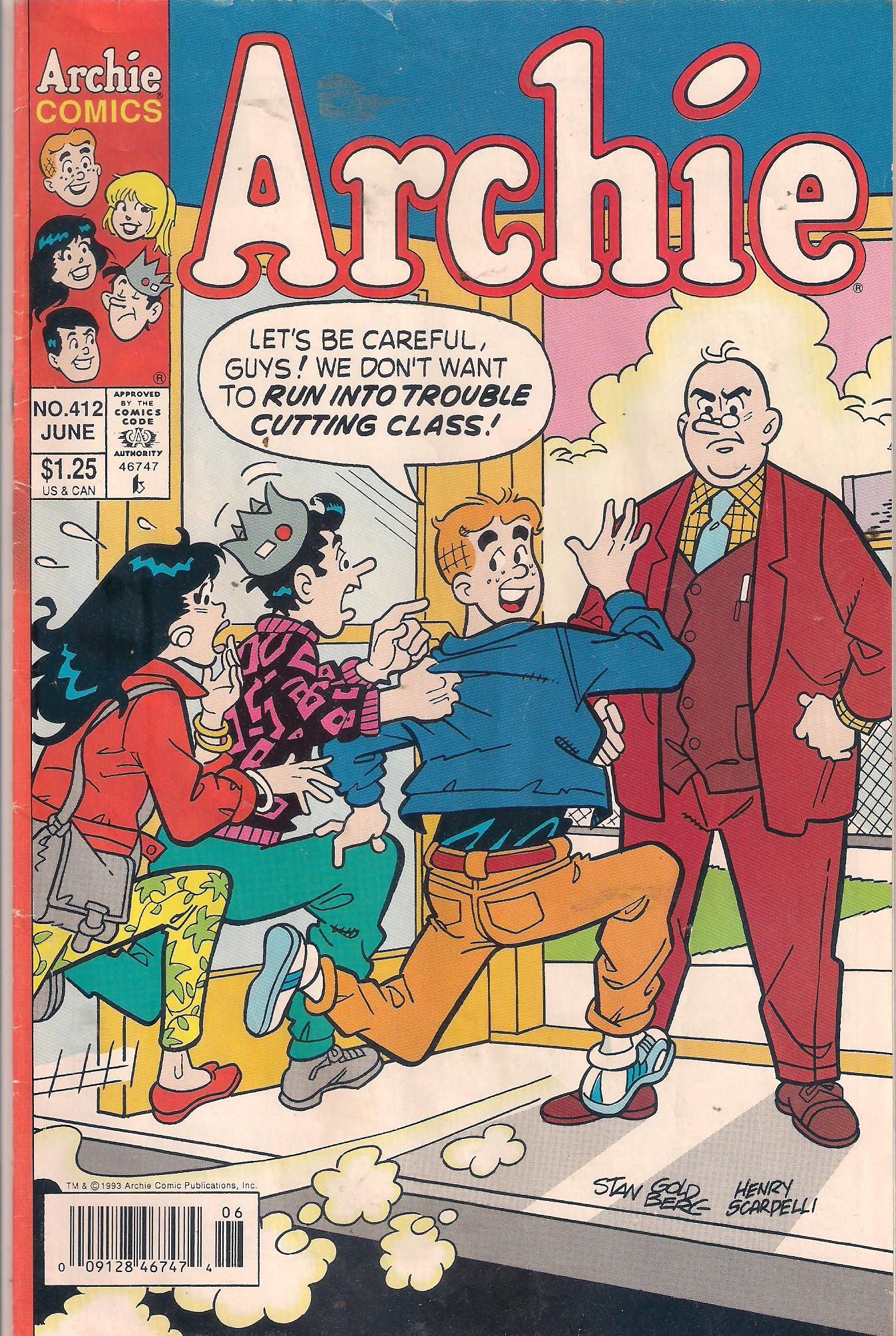 Read online Archie (1960) comic -  Issue #412 - 1