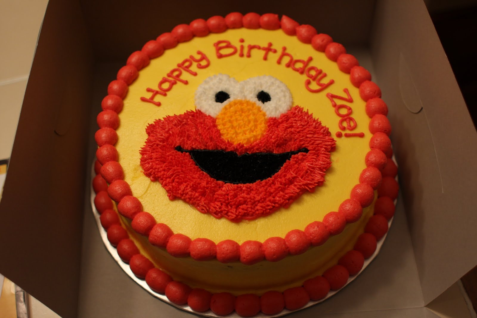 The Buttercream Bakery: Elmo Cake