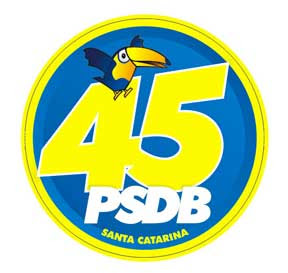 Adesivo PSDB
