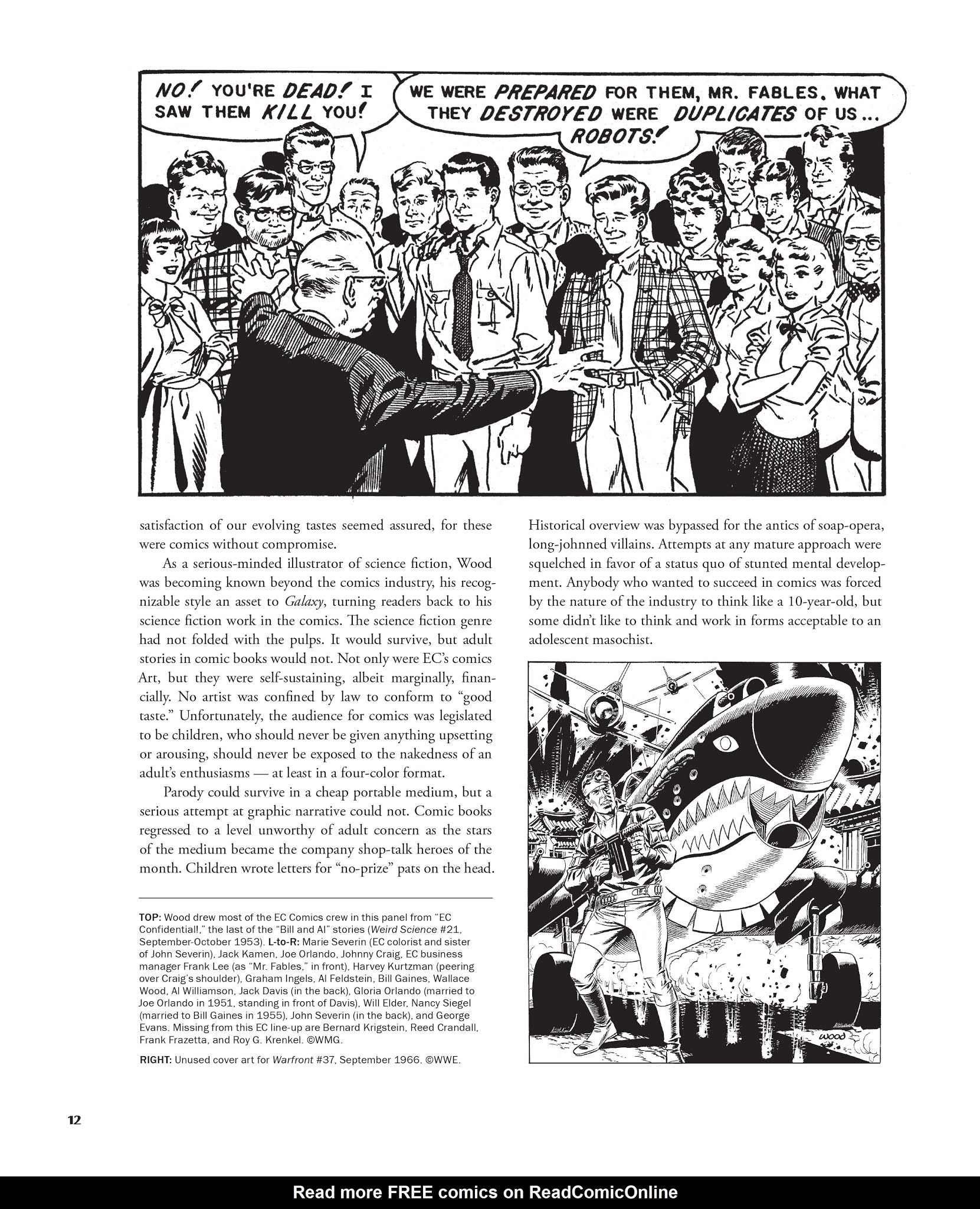 Read online The Life and Legend of Wallace Wood comic -  Issue # TPB 2 - 13