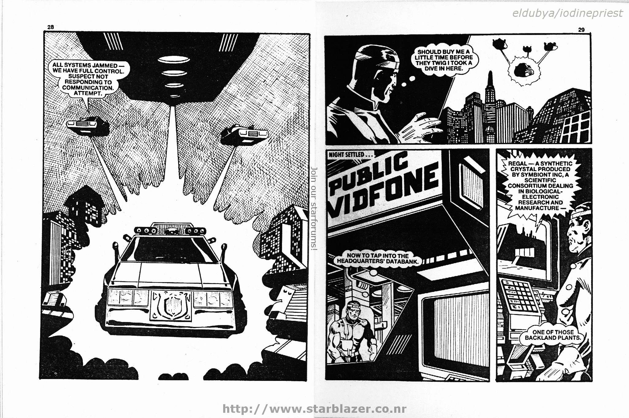 Read online Starblazer comic -  Issue #245 - 16
