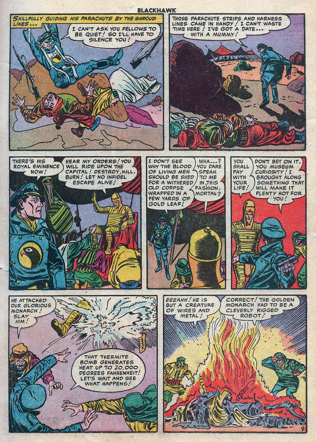 Read online Blackhawk (1957) comic -  Issue #53 - 11