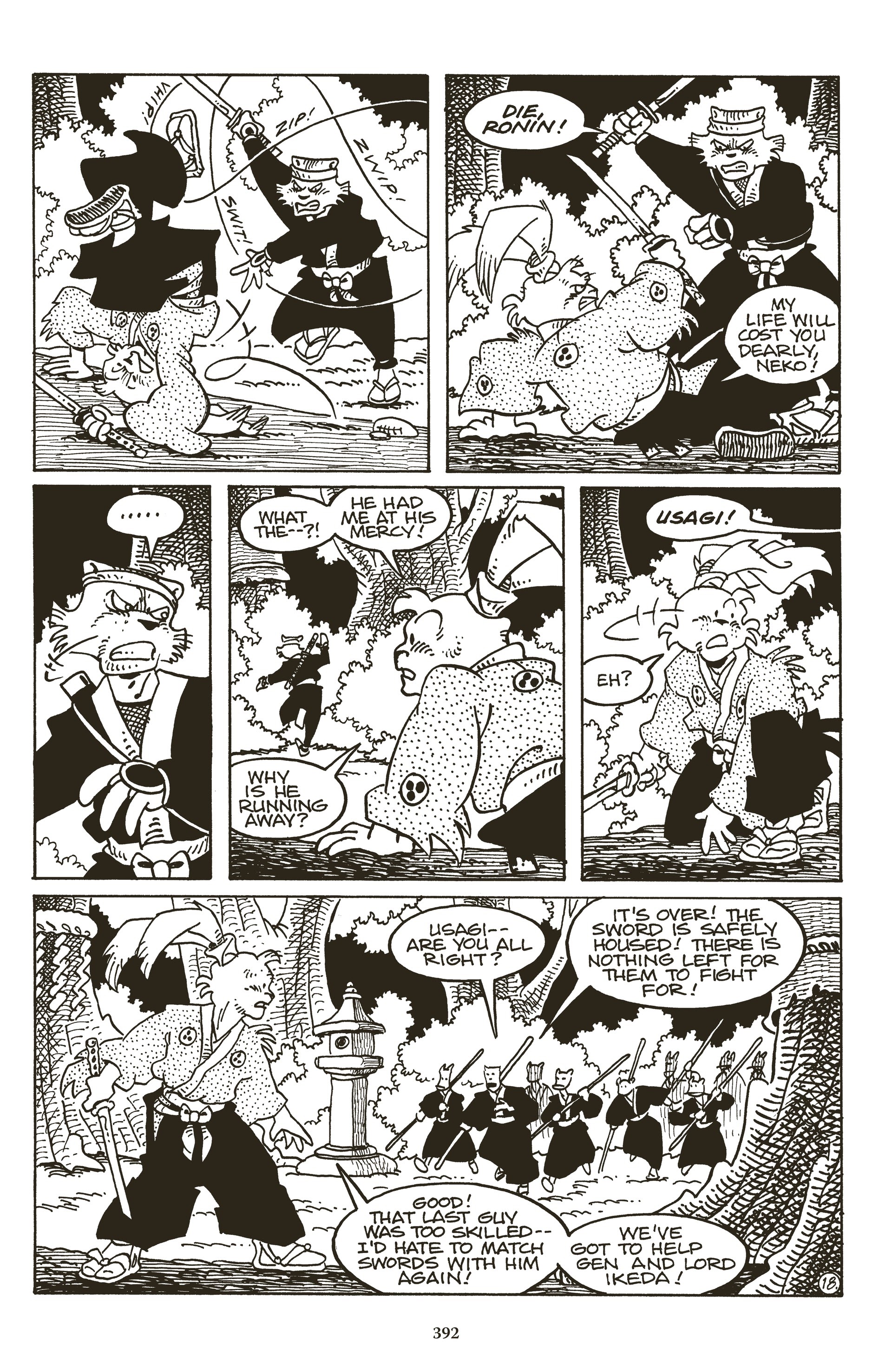 Read online The Usagi Yojimbo Saga (2021) comic -  Issue # TPB 3 (Part 4) - 87