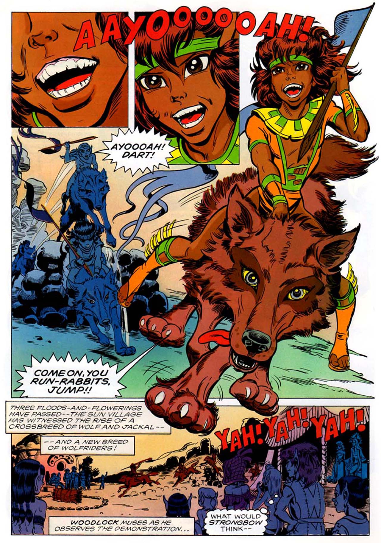 Read online ElfQuest: Siege at Blue Mountain comic -  Issue #3 - 7