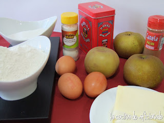  Bizcocho de manzanas reinetas con canela 
