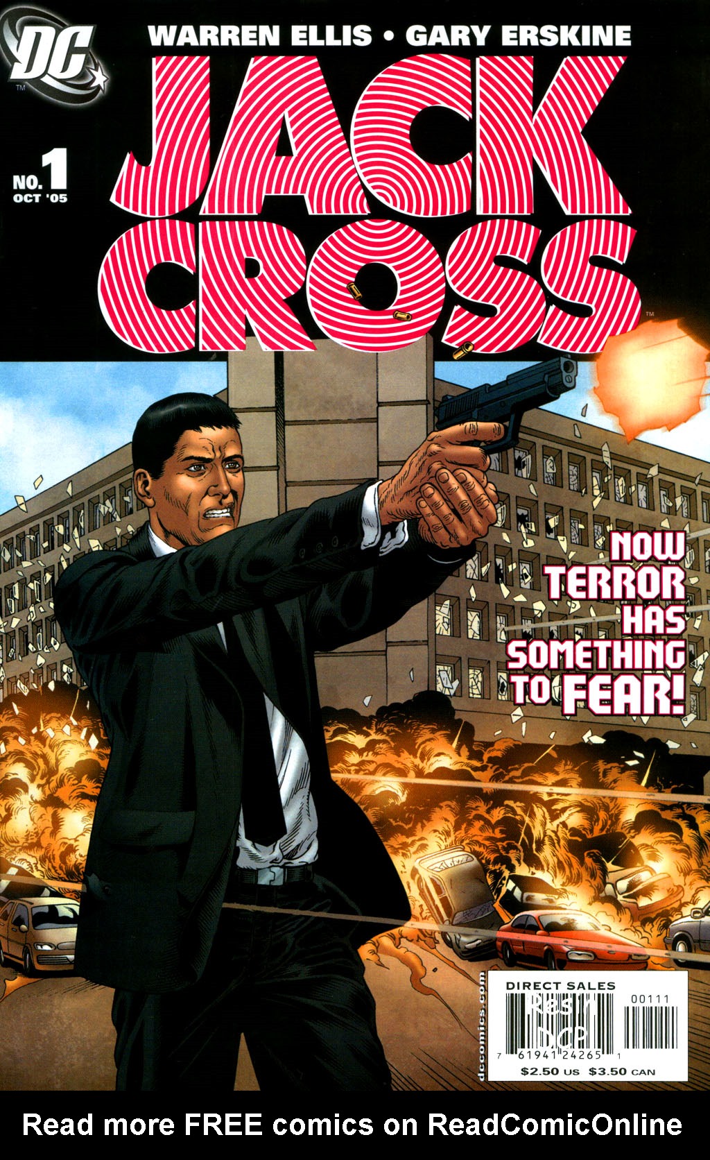 Read online Jack Cross comic -  Issue #1 - 1