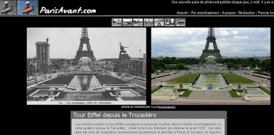 Photos de Paris Avant et Maintenant