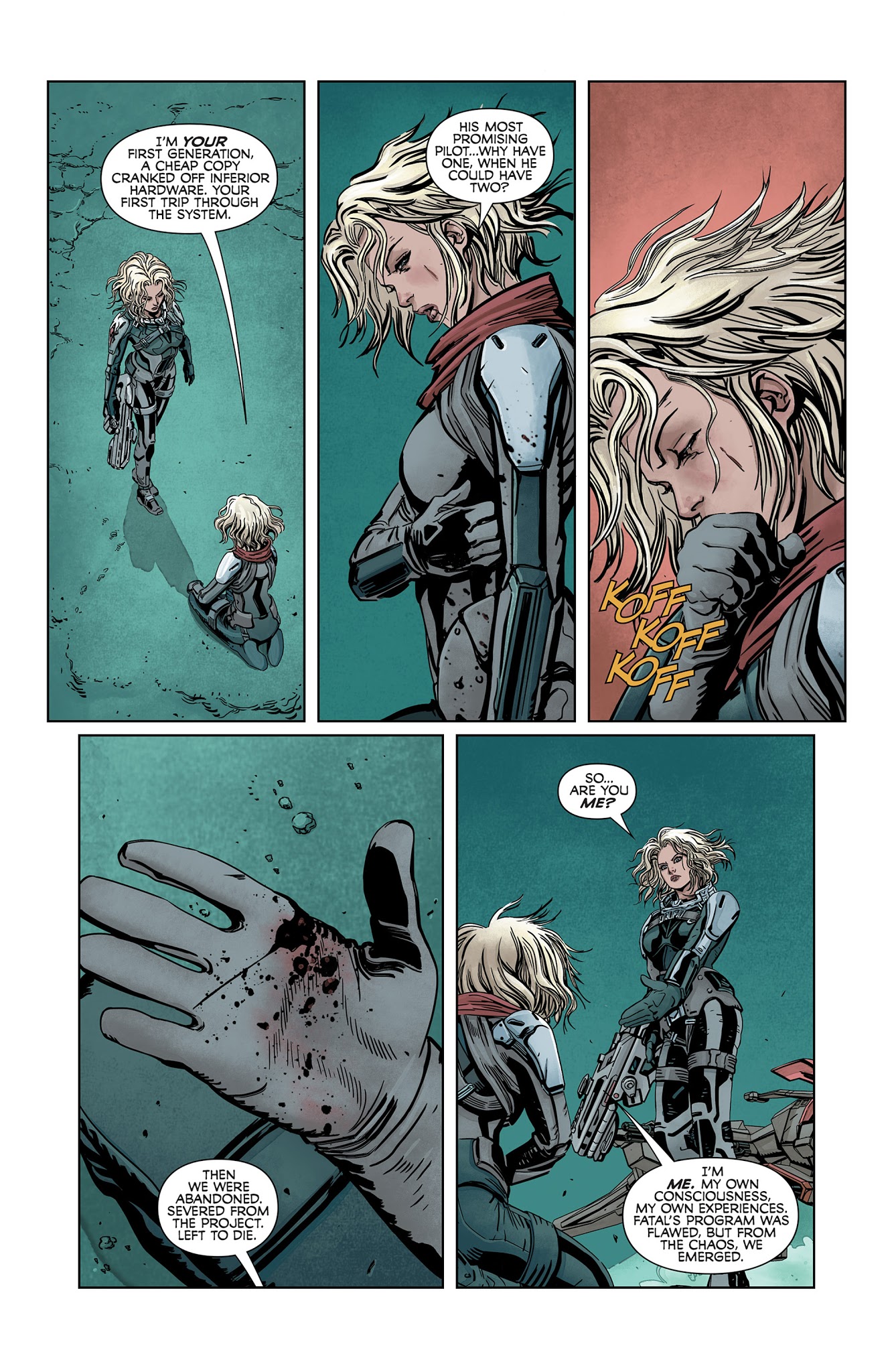 Read online EVE: Valkyrie comic -  Issue #4 - 12