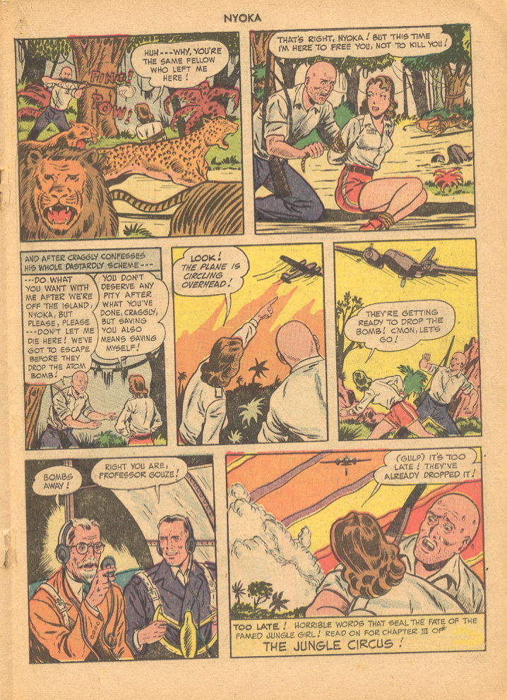 Read online Nyoka the Jungle Girl (1945) comic -  Issue #36 - 19