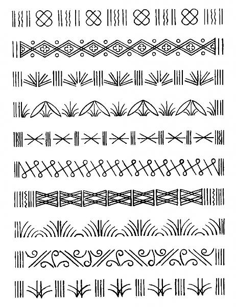 Iyer traditions: Kolam borders-2