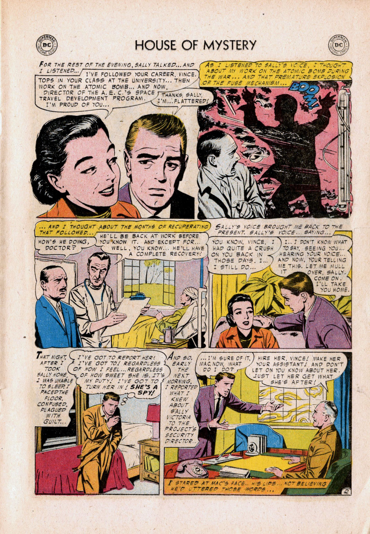 Read online House of Mystery (1951) comic -  Issue #54 - 13