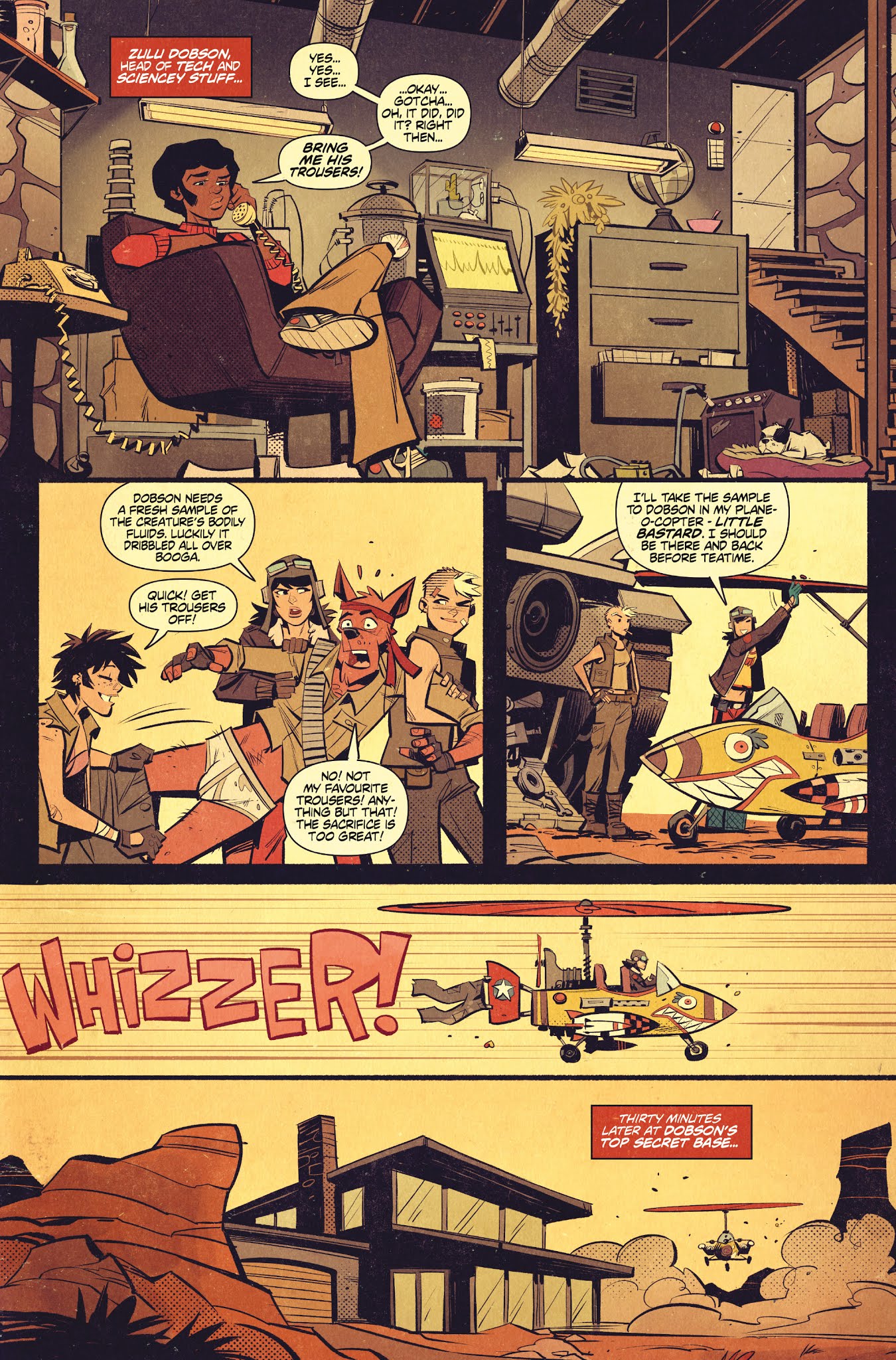 Read online Tank Girl: All Stars comic -  Issue #1 - 19