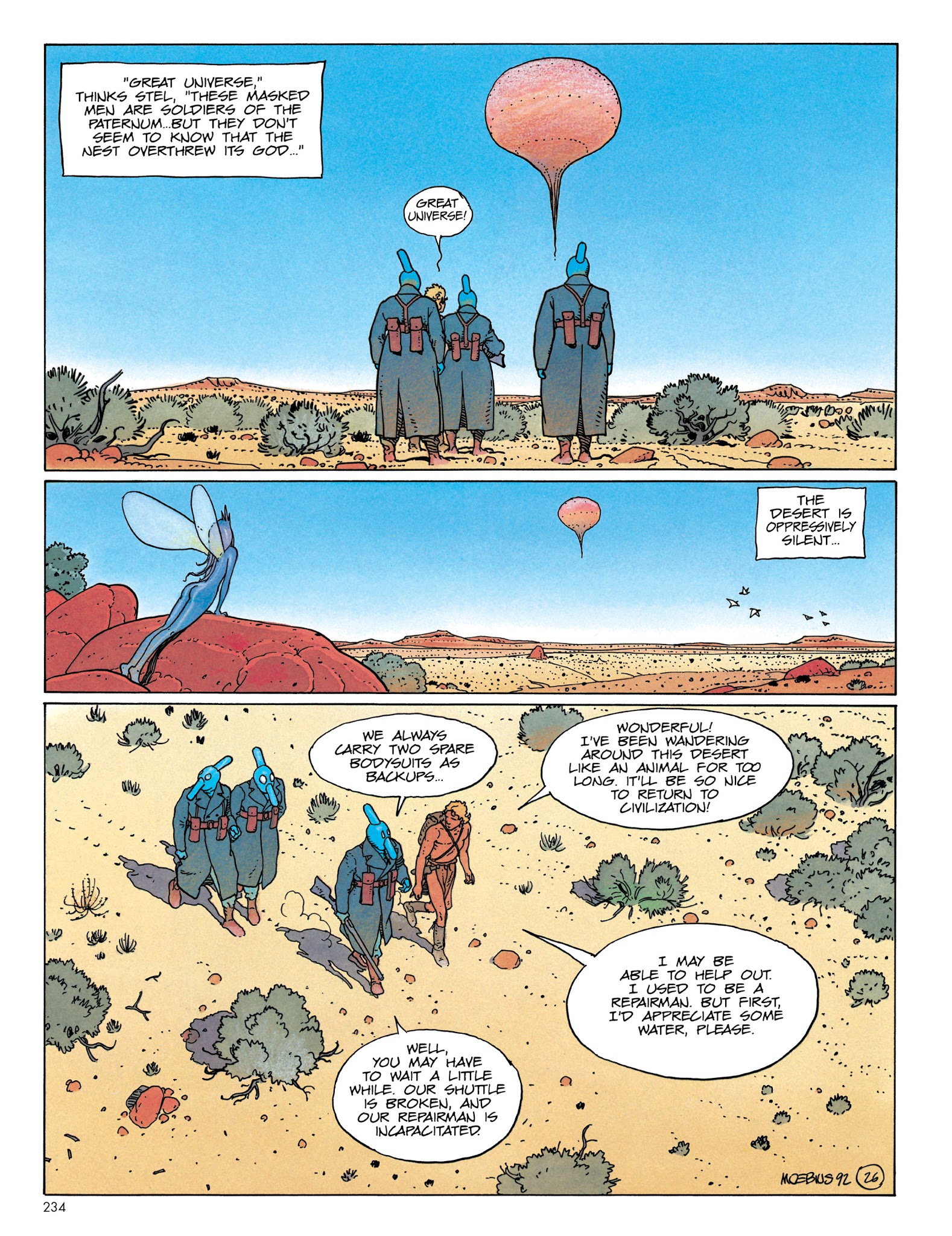 Read online Moebius Library comic -  Issue # TPB - 231