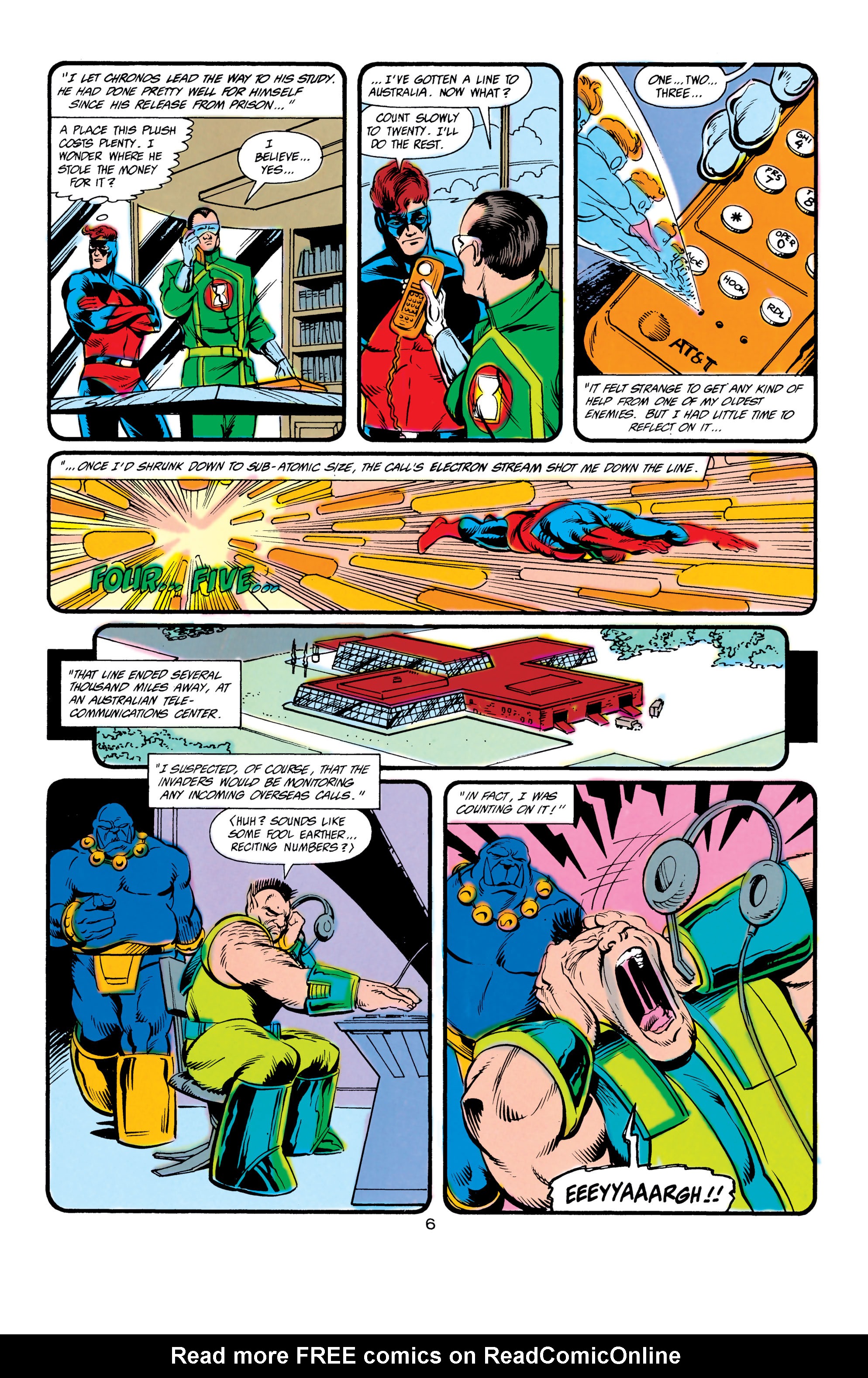 Read online Power of the Atom comic -  Issue #7 - 7
