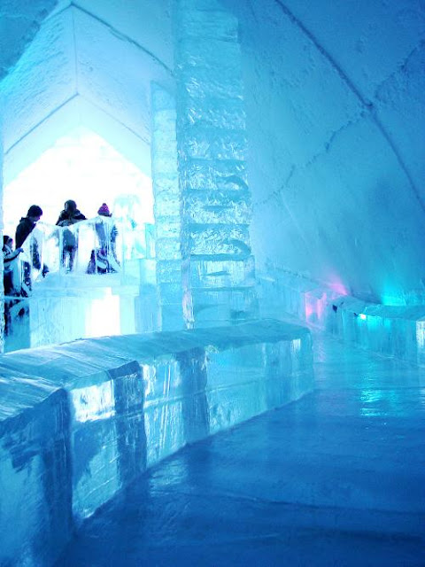 incredible buildings made of ice 