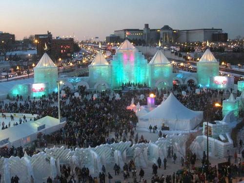 amazing bulidings made of ice