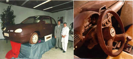 latest chocolate art