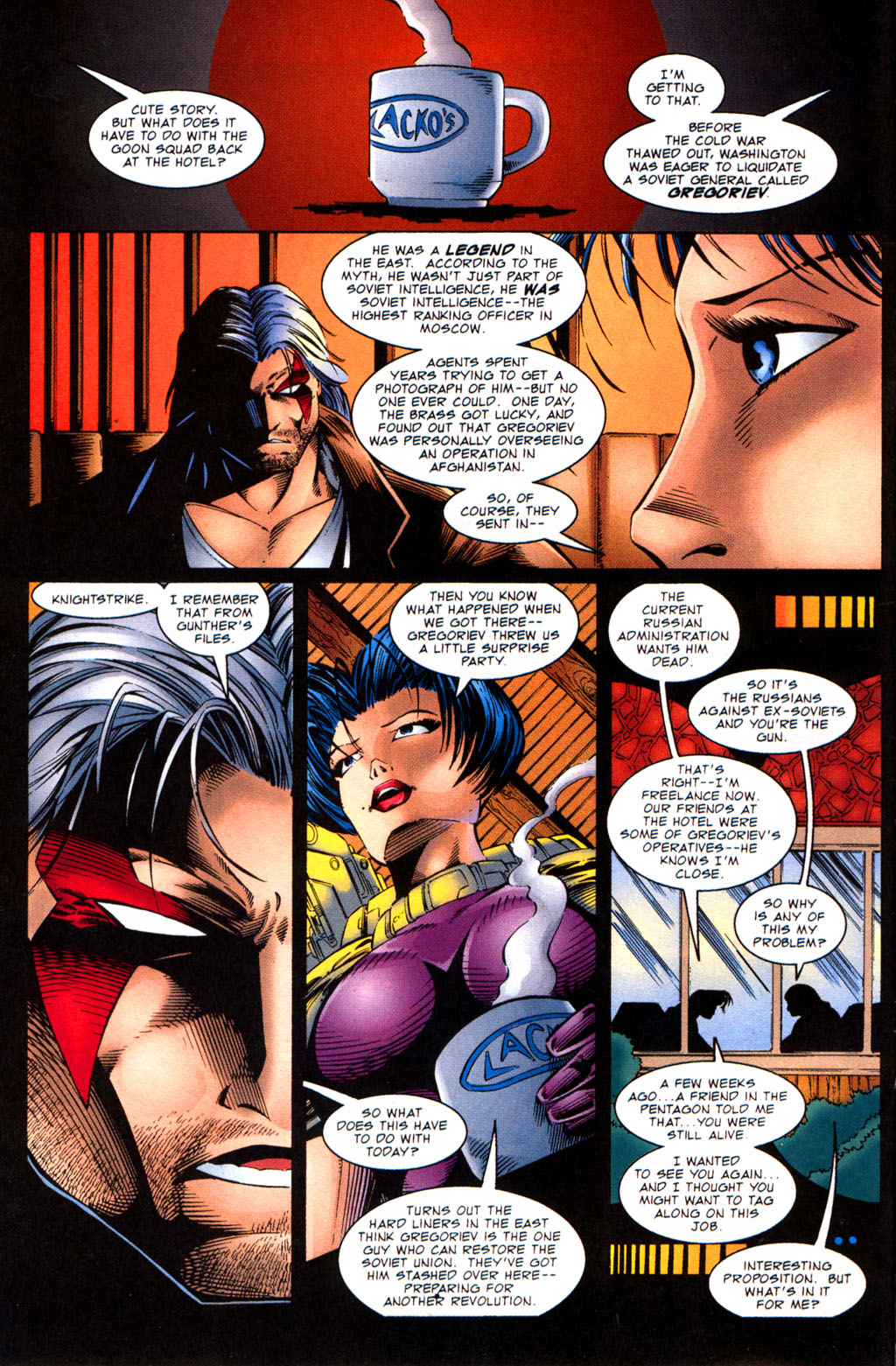 Read online Bloodstrike: Assassin comic -  Issue #0 - 8