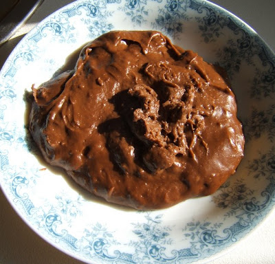 Crema pastelera de chocolate