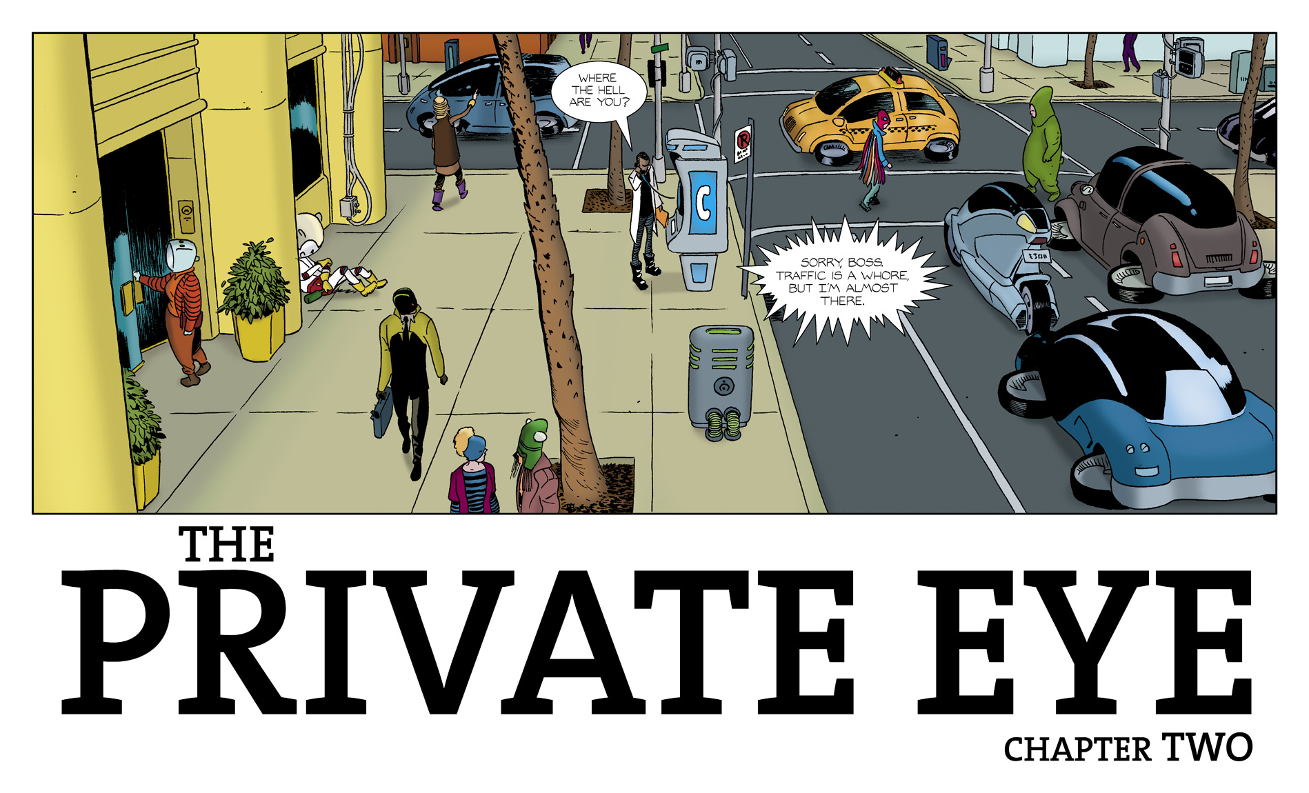 Read online The Private Eye comic -  Issue # _TPB 1 - 35