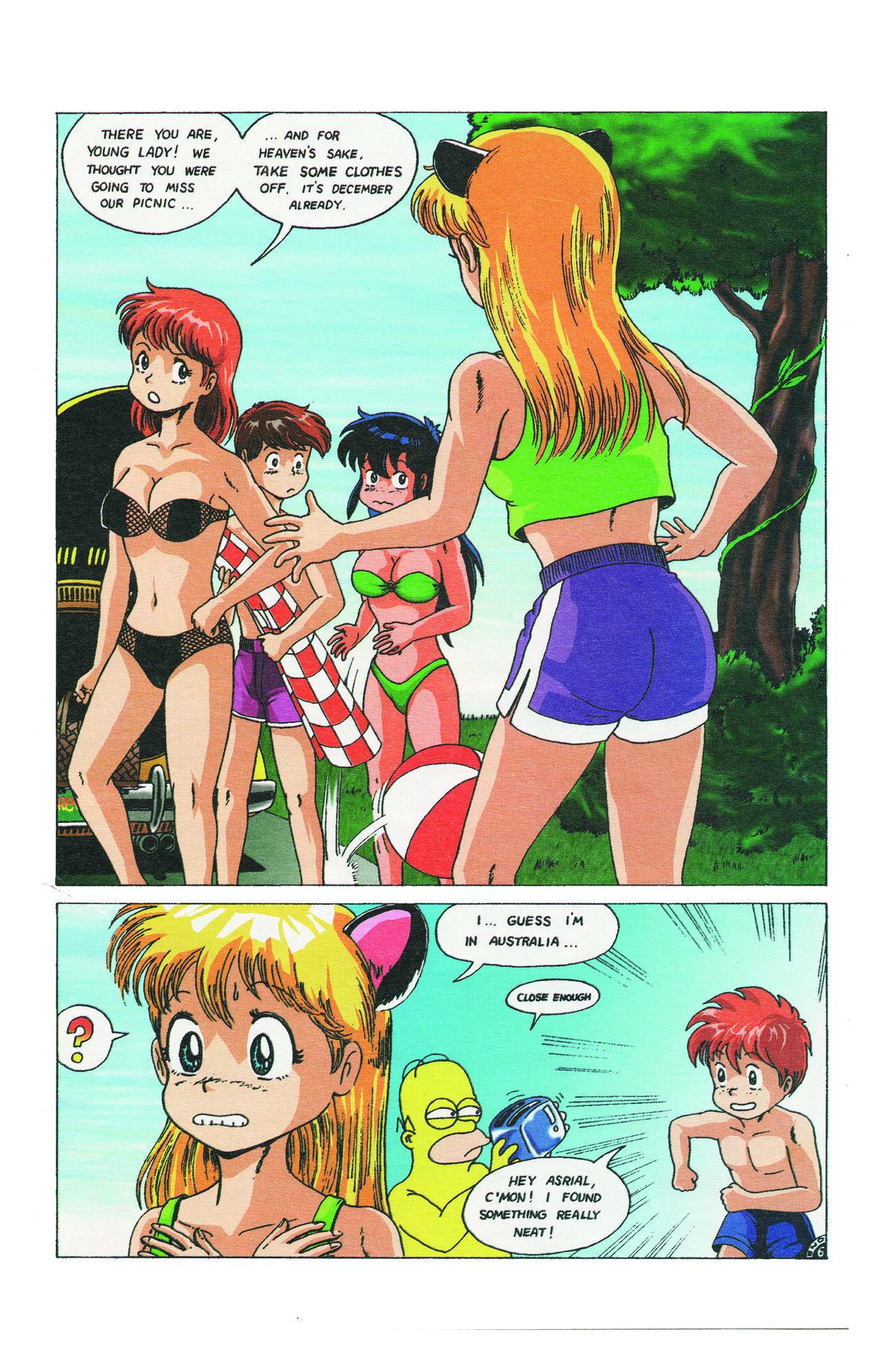 Read online Ninja High School Swimsuit comic -  Issue #3 - 16