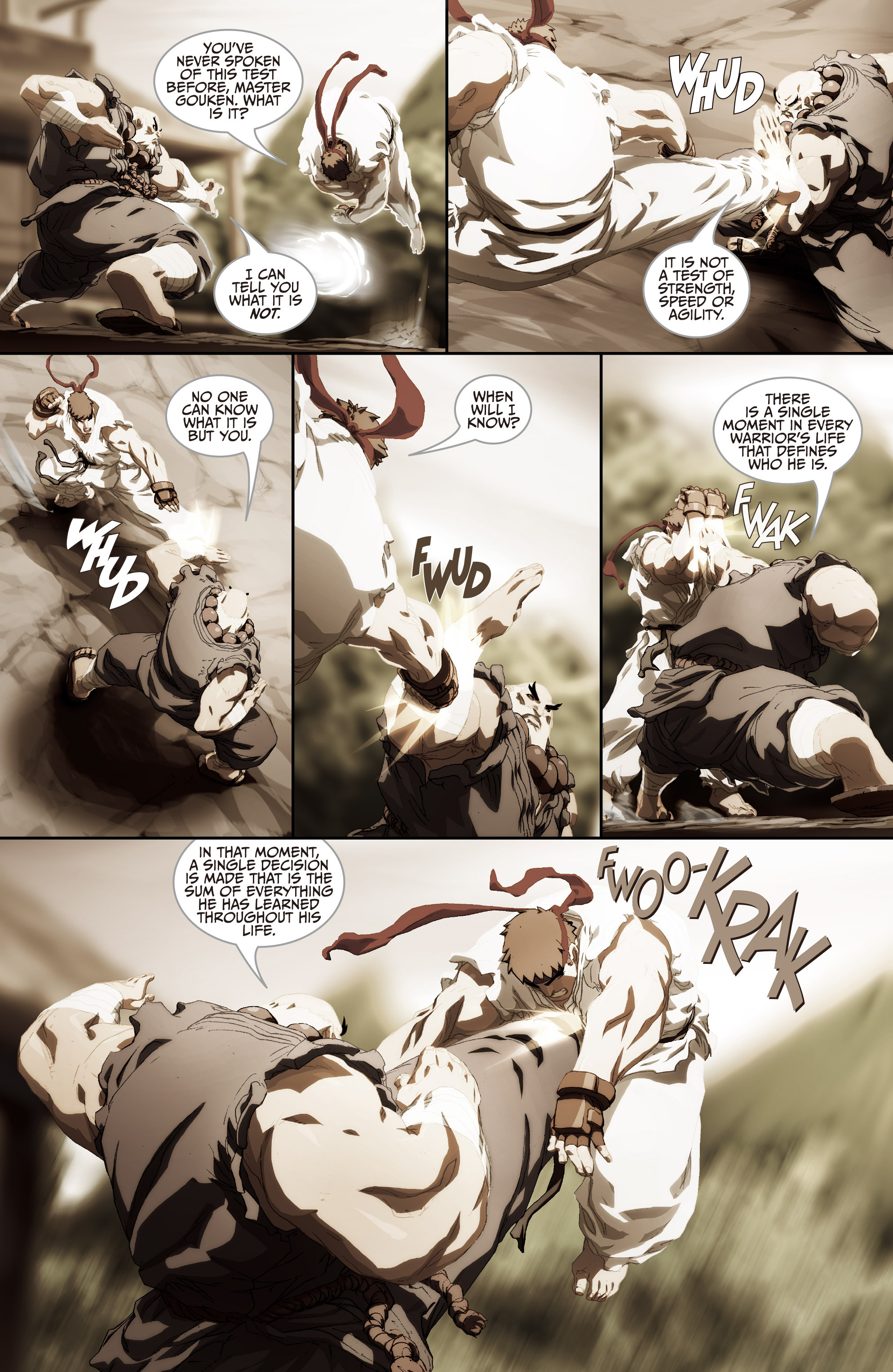 Read online Street Fighter II Turbo comic -  Issue #12 - 4