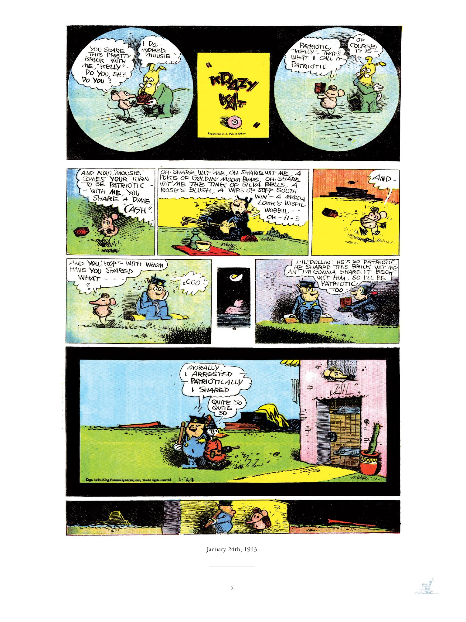 Read online Krazy & Ignatz comic -  Issue # TPB 13 - 31