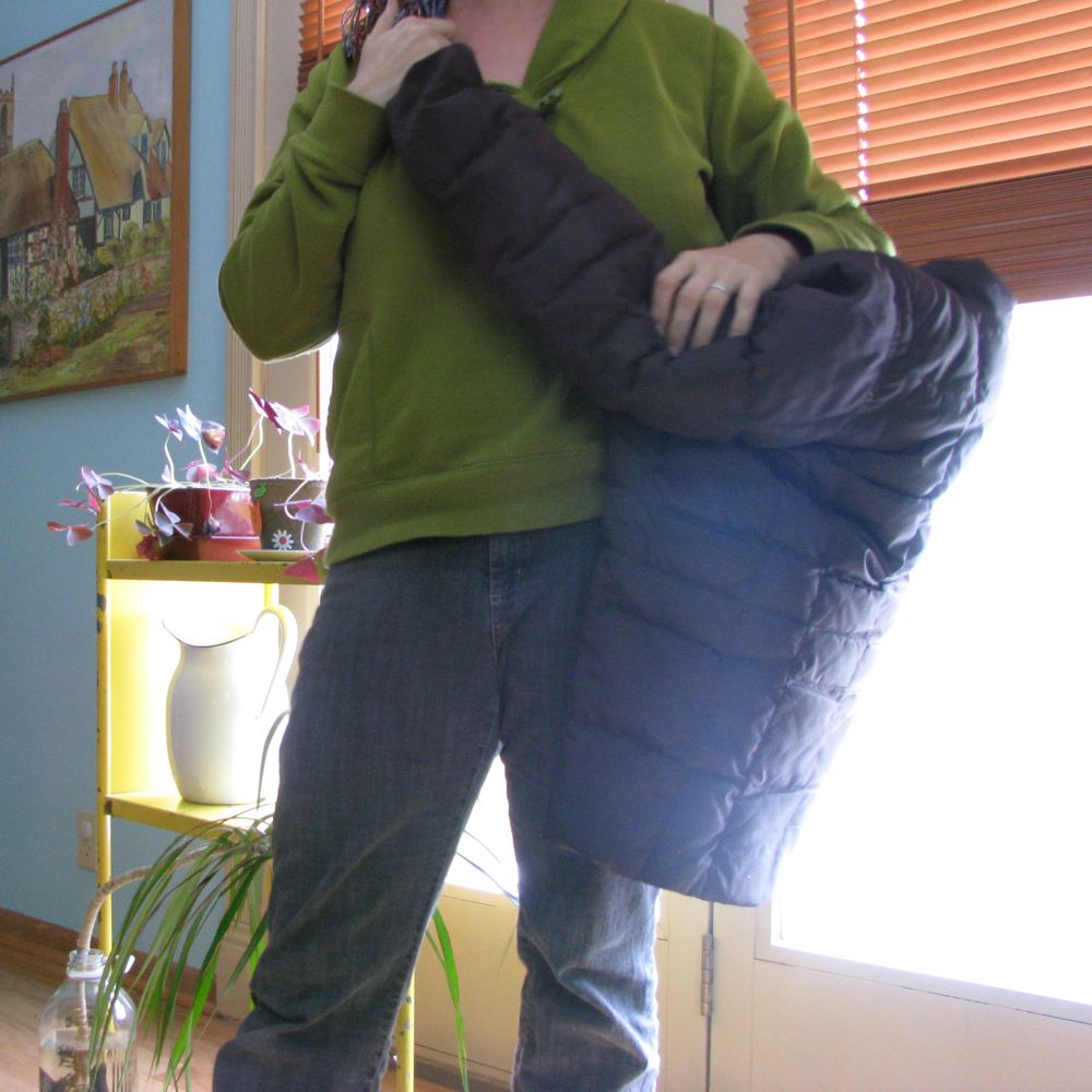 Handmade Pretties I'm Helpful How to Carry More Than One Coat