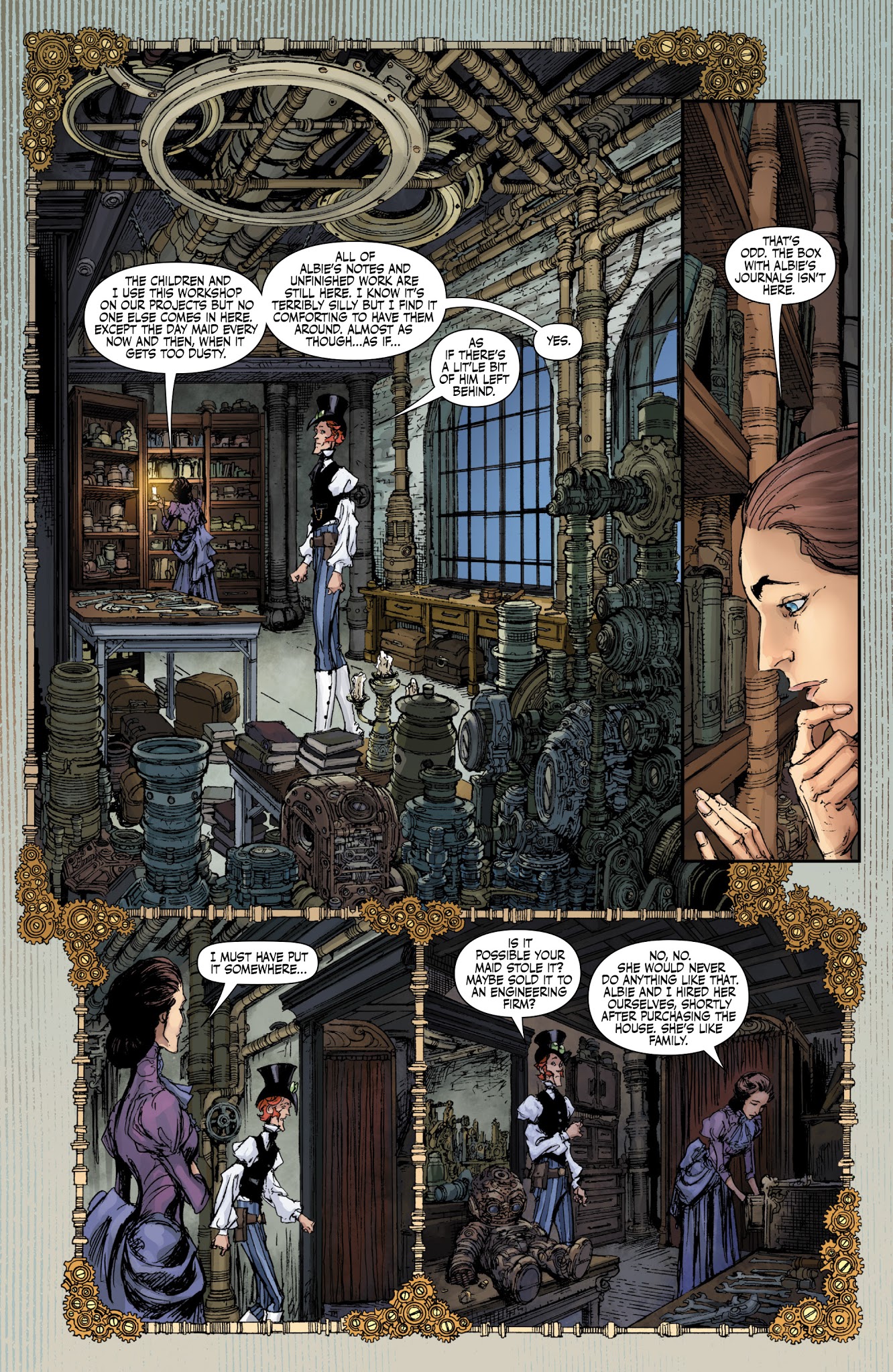Read online Lady Mechanika: The Clockwork Assassin comic -  Issue #3 - 14