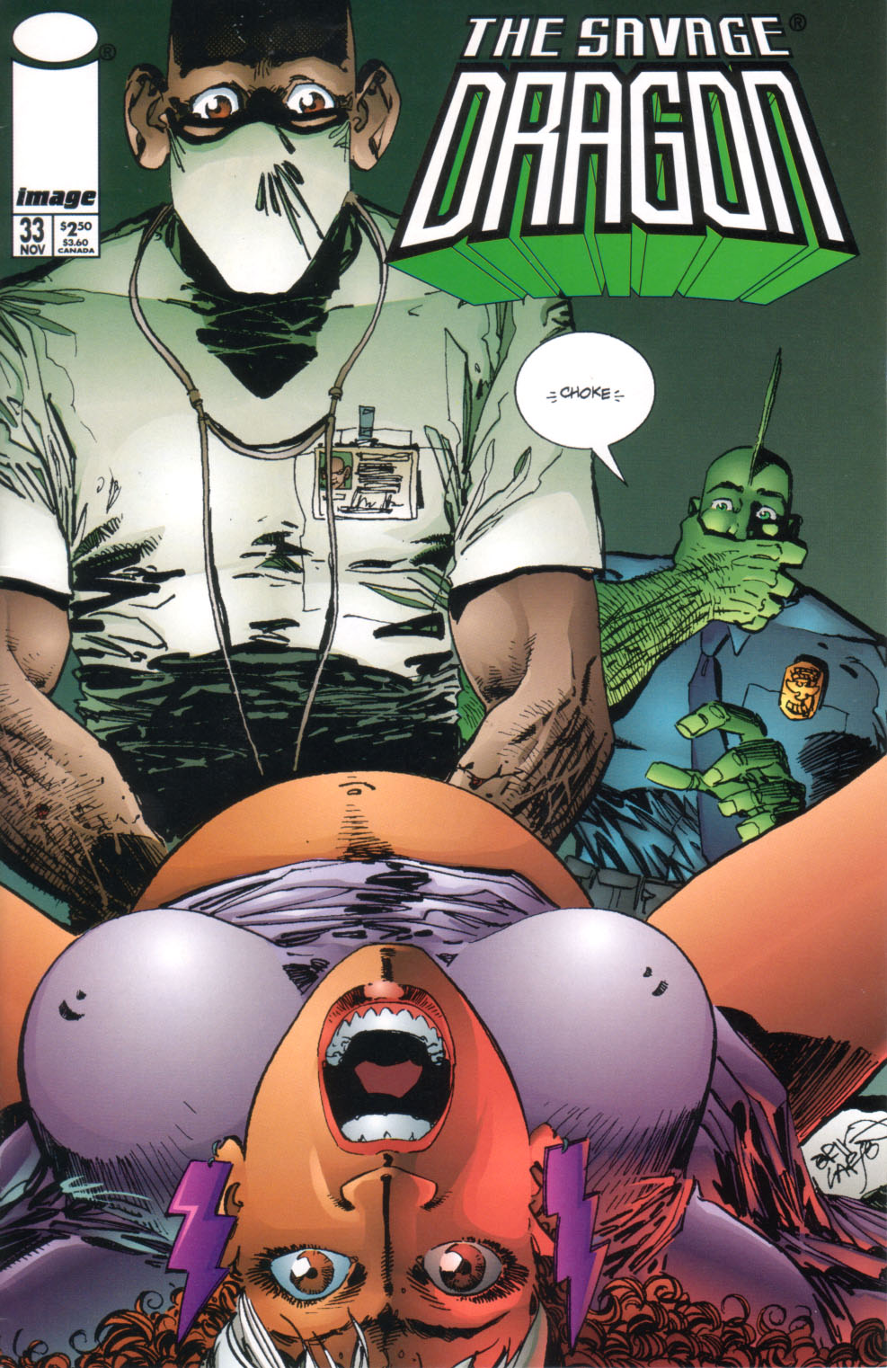 Read online The Savage Dragon (1993) comic -  Issue #33 - 1