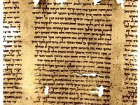 Part of a scroll of Isaiah
