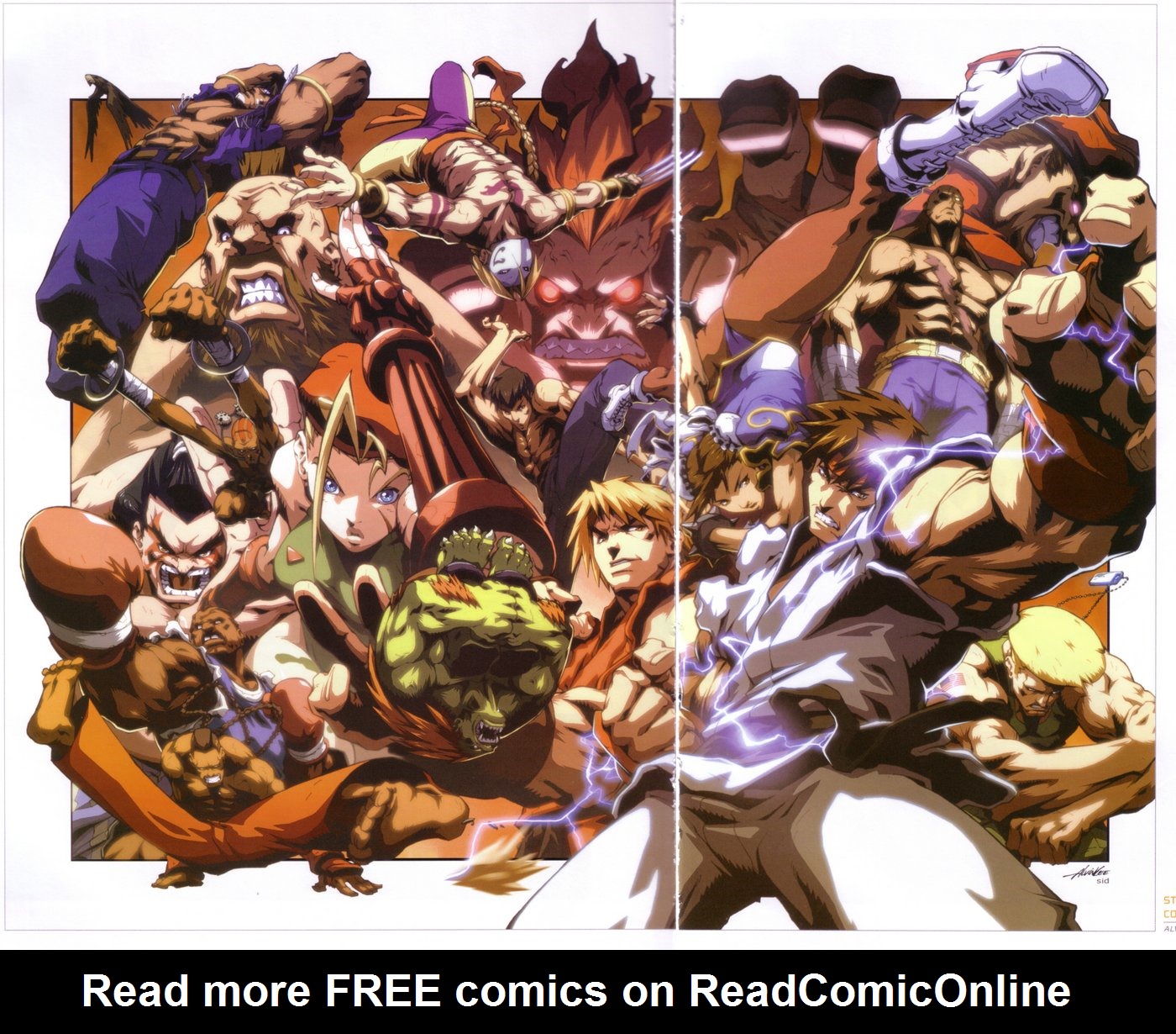 Read online UDON's Art of Capcom comic -  Issue # TPB (Part 3) - 18