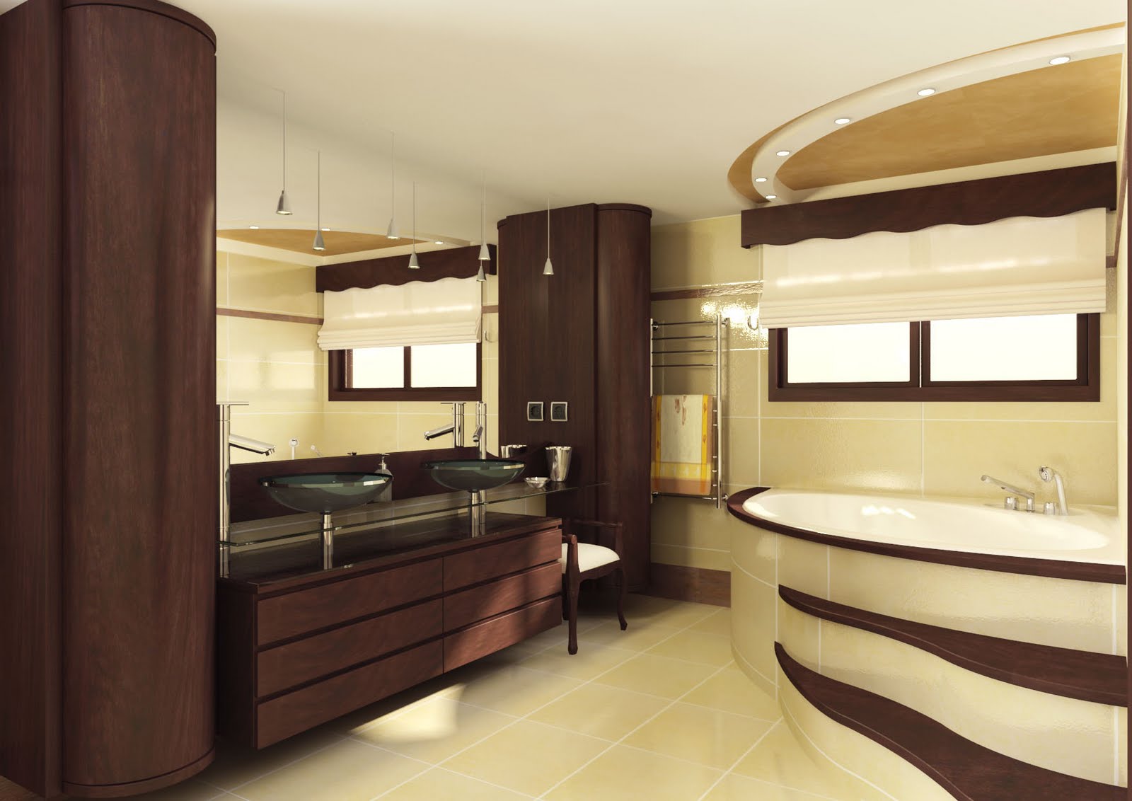 INFOGRAFIAS 3D: BAÑOS