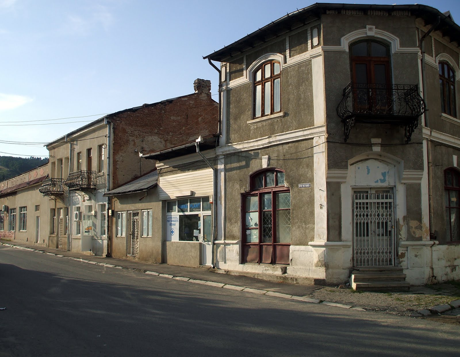 O fotografie... Targu Ocna centrul vechi