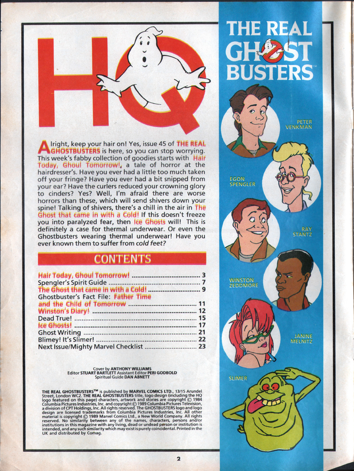 Read online The Real Ghostbusters comic -  Issue #45 - 2