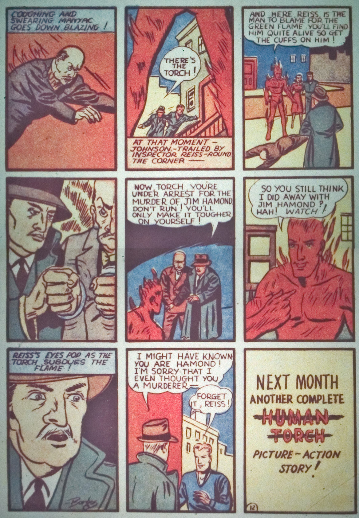 Read online Marvel Mystery Comics comic -  Issue #4 - 14