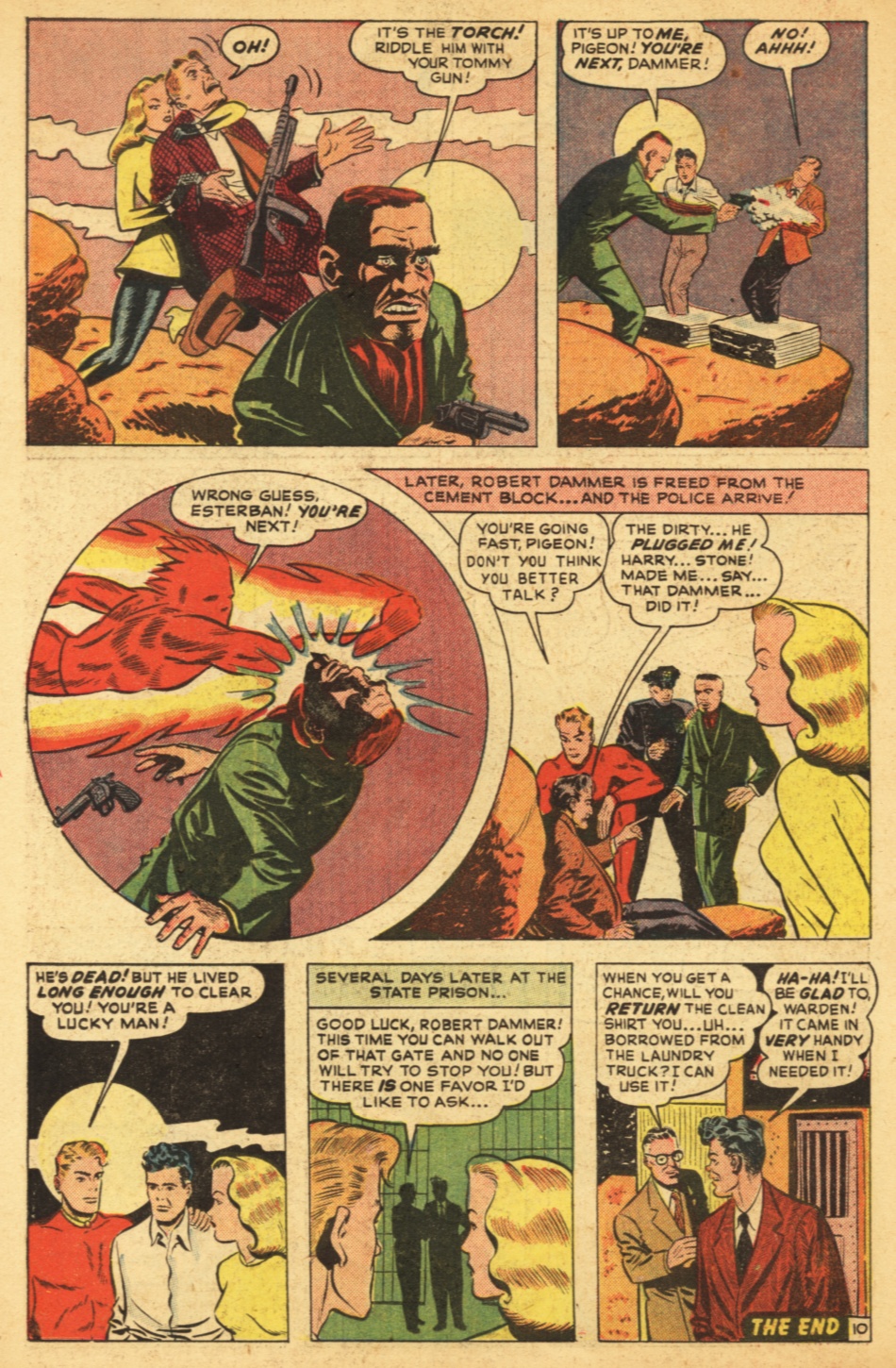 Read online The Human Torch (1940) comic -  Issue #32 - 12