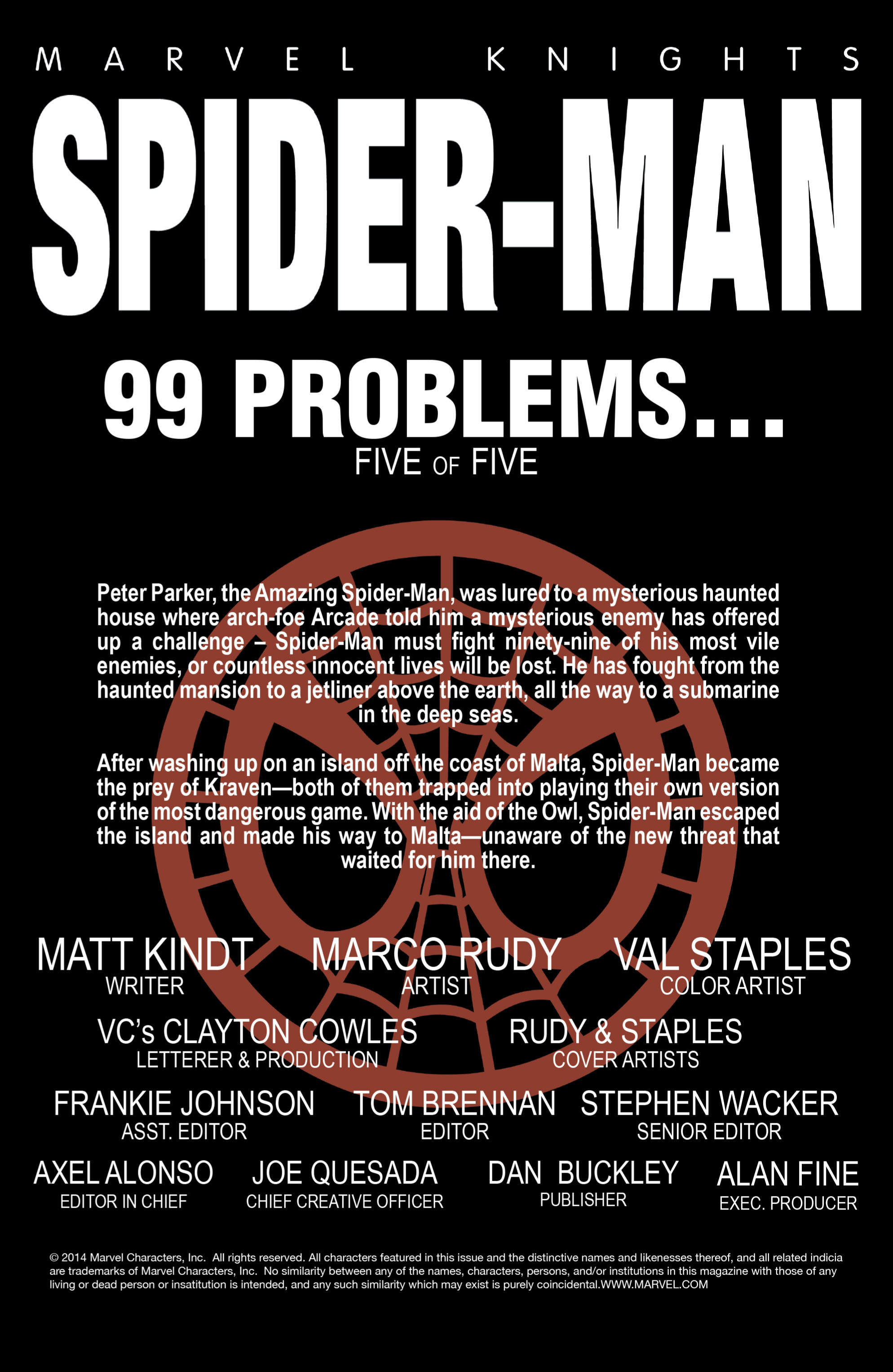 Read online Marvel Knights: Spider-Man (2013) comic -  Issue #5 - 4