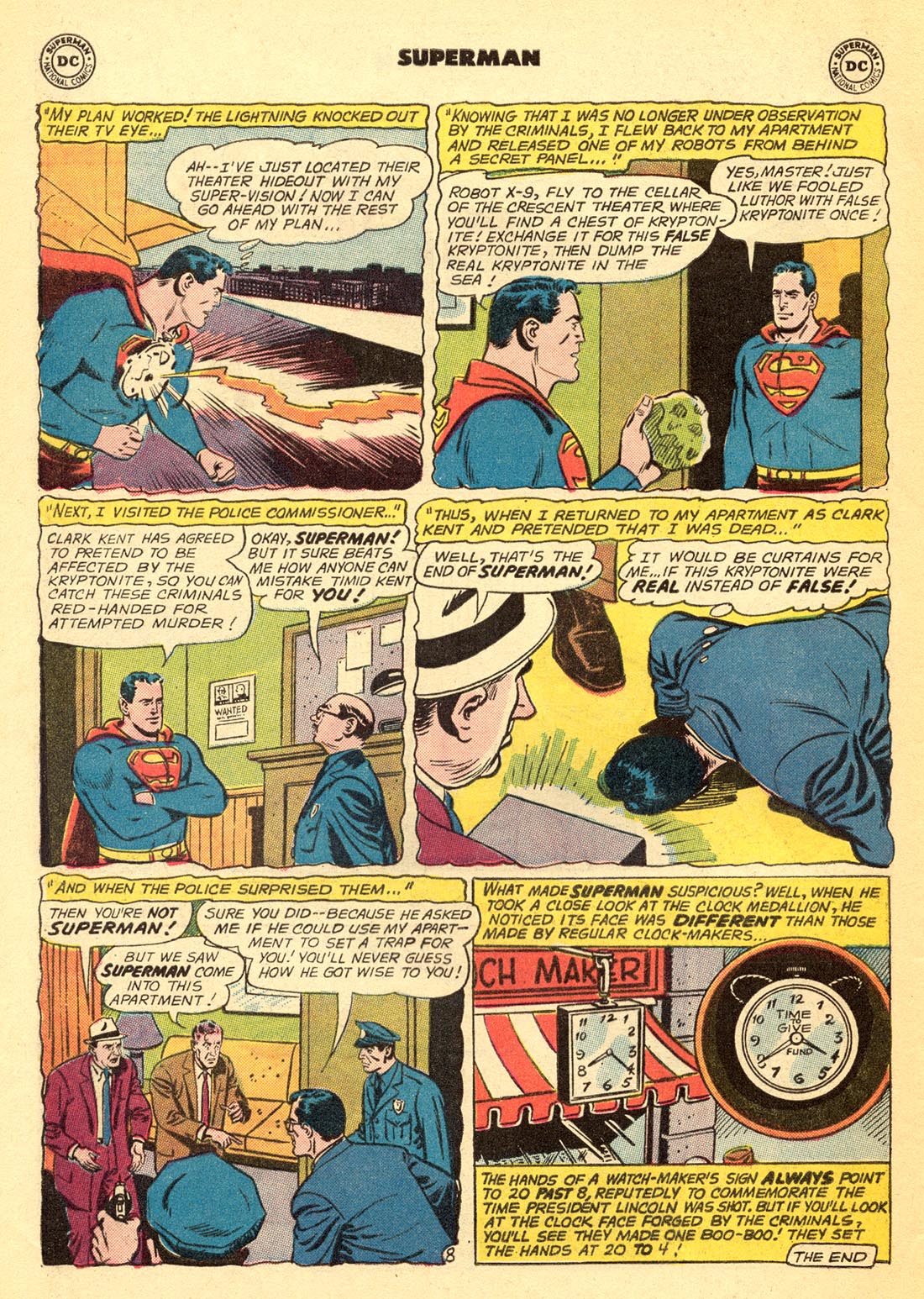 Read online Superman (1939) comic -  Issue #152 - 32